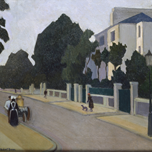 Queens Grove, St Johns Wood, 1918 (oil on canvas)