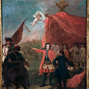Representation of Eugenio di Savoia (1663-1736) said Prince Eugenio