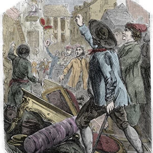 Reveillon riots occurred between 26-29 April 1789 - French Revolution