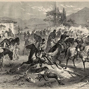 Revolution of September 1868 in Spain (Gloriosa): Battle of Alcolea near Cordoba (Cordoba