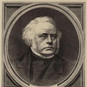 The Right Honourable John Bright, MP (engraving)
