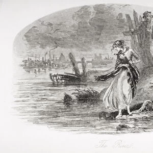 The River, illustration from David Copperfield by Charles Dickens (1812-70)