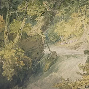 A River in Spate, c. 1796 (w/c on paper)