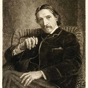 Robert Louis Stevenson (1850-1894) British author best known for his bestselling books