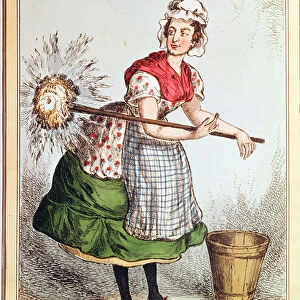 Robertena Peelena the Maid of All Work, no. 4 from the series Household Servants