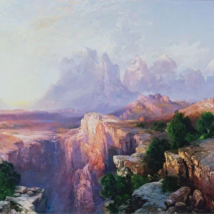 Rock Towers of the Rio Virgin, 1908 (oil on canvas)