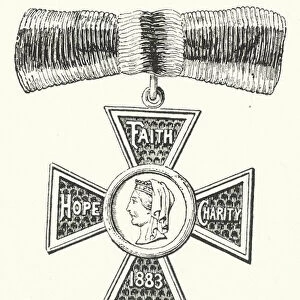 The Royal Red Cross Medal (litho)