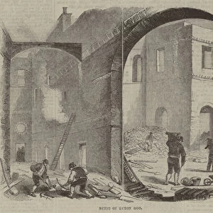 Ruins of Luton Hoo (engraving)