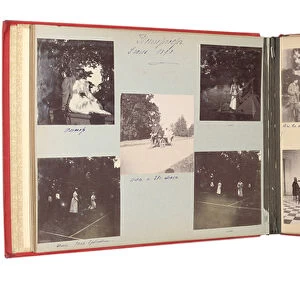 The Russian Imperial Family, page from an album of photographs, c