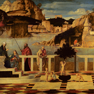 Sacred Allegory, c. 1487 (oil on panel)