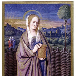 Saint Madeleine after Jean Bourdichon, 15th century - in "