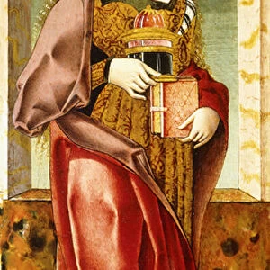 Saint Mary Magdalene (tempera with gold on panel)