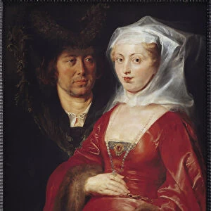 Saint Pepin de Landen and his daughter Saint Begge (Painting, 1612-1615)