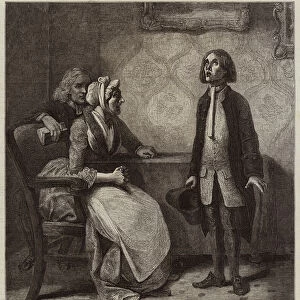 Scene from The Hypocrite (engraving)