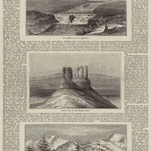 Scenes in Oregon and California (engraving)