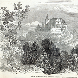 Schloss Kalenberg, engraved by W. J. Linton, from The Illustrated London News