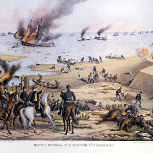 Secession War (1861 - 1865) or American Civil War: March 9