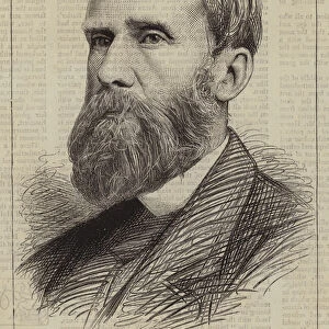 Sir George Campbell, KCSI (engraving)