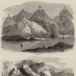 Sketches from the New Zealand Gold Fields (engraving)