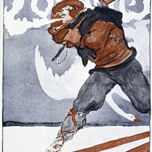 Ski - in "Jugend", 1898