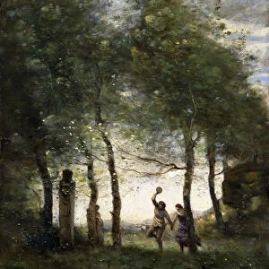 Small Bacchanale, 1874 (oil on canvas)