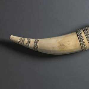 The So-called Horn of Saint Blaise, South Italy or Sicily, 1100-1200 (ivory)