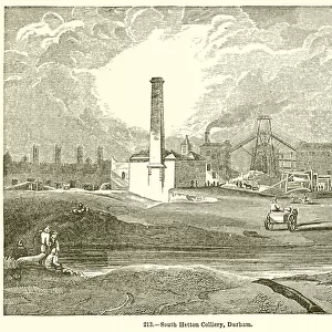 South Hetton Colliery, Durham (engraving)
