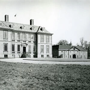 Stanford Hall, from 100 Favourite Houses (b/w photo)