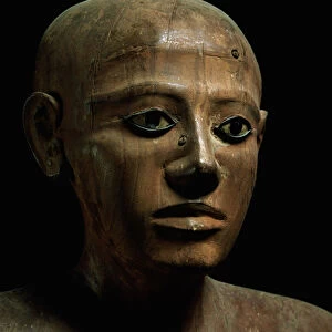 Statue of Chancellor Nakhti, from Asyut, early Middle Kingdom, c