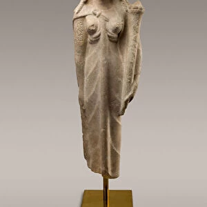 Statue of a Ptolemaic Queen, perhaps Cleopatra VII, 200-30 BC (dolomitic limestone)