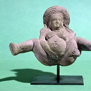 Statuette of a woman giving birth, given to pregnant women for a successful delivery