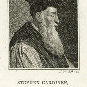 Stephen Gardiner, Bishop Of Winchester (engraving)