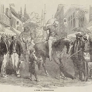 A Street at Constantinople (engraving)