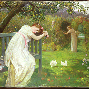 Sunday Afternoon, Ladies in a Garden, c. 1890 (oil on canvas)