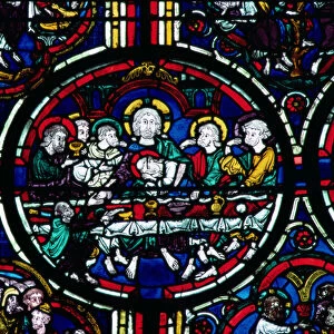 Last Supper (stained glass)