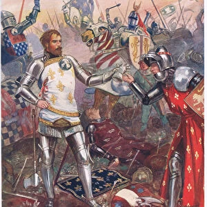 The Surrender of John II of France at the Battle of Poitiers