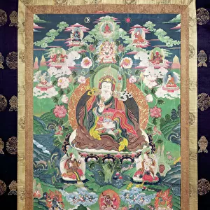 Tanka of Padmasambhava, c. 749 AD (painted cloth)