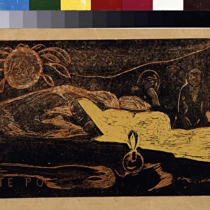 Te Po or La Grande Nuit, from the series Noa Noa, 1893-94 (woodcut)