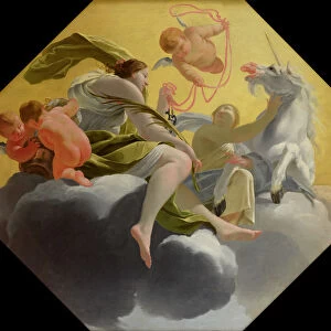 Temperance, from a series of the Four Cardinal Virtues on the ceiling of the Queen s