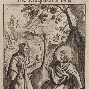 Temptation of Jesus Christ (engraving)
