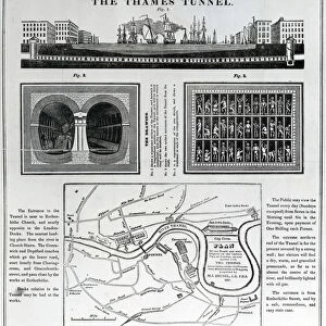 The Thames Tunnel (litho)