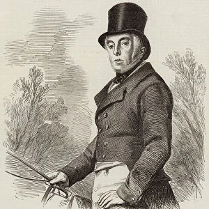 Thomas Assheton Smith, Esquire, Master of the Hampshire Hounds (engraving)