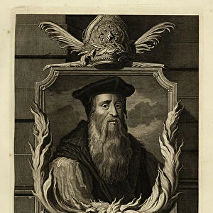 Thomas Cranmer (1489-1556) (engraving)
