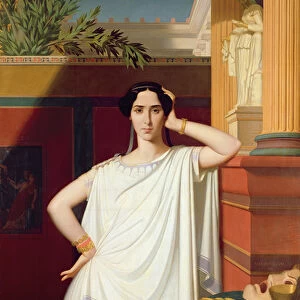 Tragedy or, Portrait of Rachel, 1854 (oil on canvas)