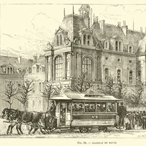 Tramway du Havre (engraving)