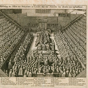 The Trial of the Earl of Strafford (engraving)