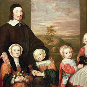 Unidentified family portrait, traditionally thought to be that of Sir Thomas Browne
