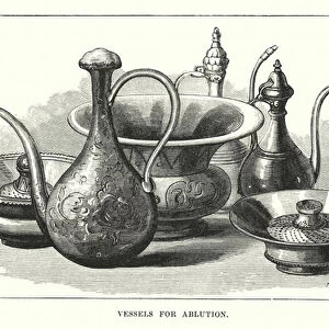 Vessels for Ablution (engraving)