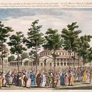 View of the Jubilee Ball, Ranelagh Gardens, in celebration of the the birthday of George