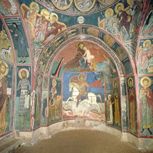 View of the narthex, 1332-3 (fresco)